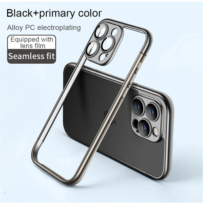 Case Nano Protect Plus Design Minimalista Galvanizado Premium